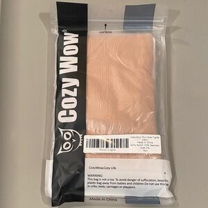 CozyWow Plus Size Tights in Nude